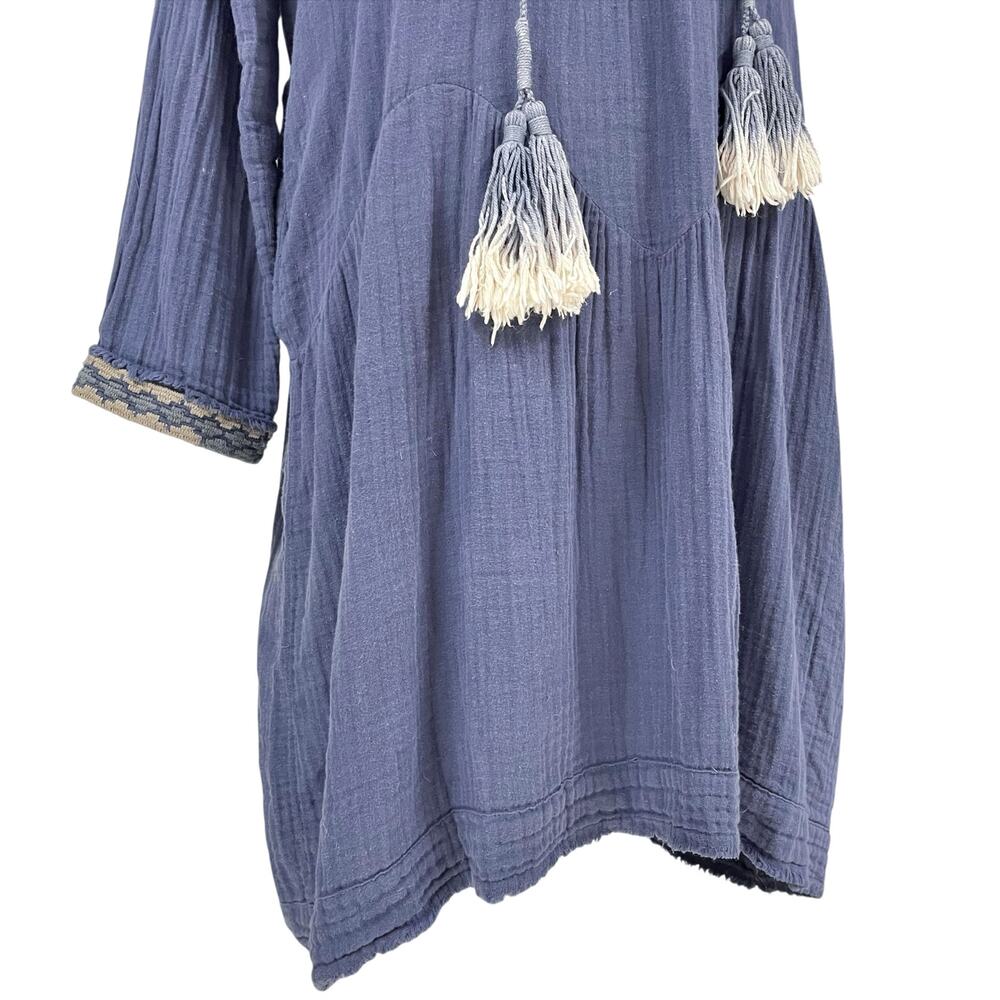 Johnny Was Rhan Boho Gauze Embroidered Dress - Picture 5 of 11